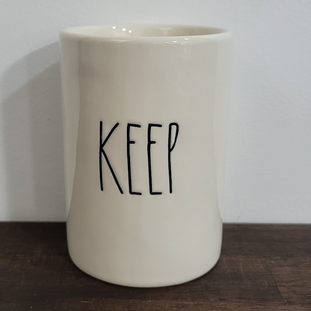Rae Dunn Ceramic 'Keep' Mug